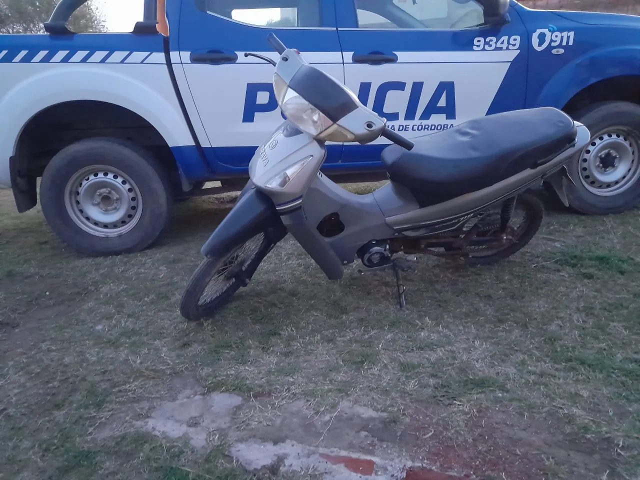 moto secuestrada