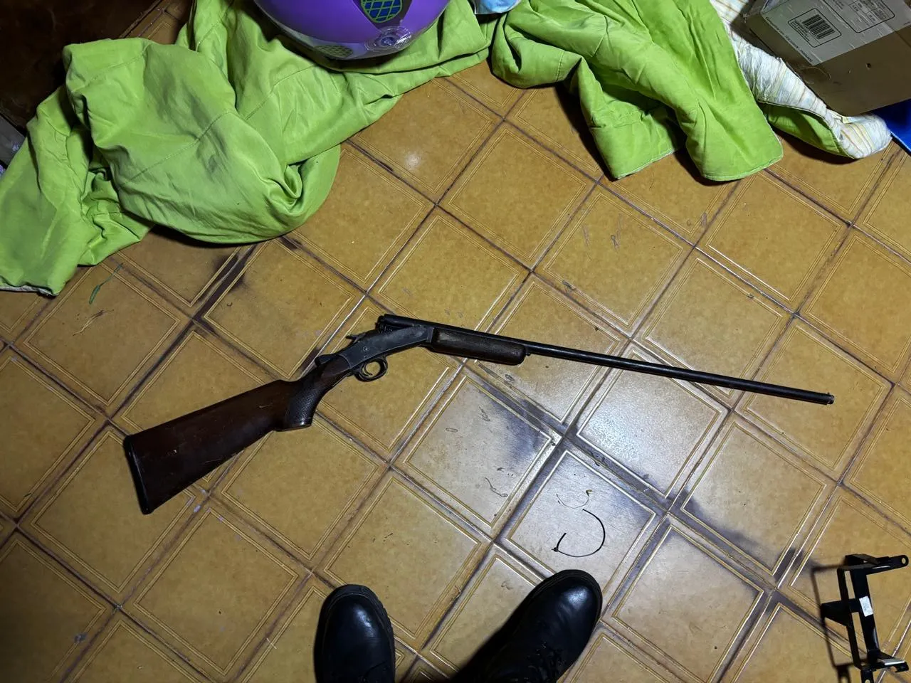 escopeta secuestrada