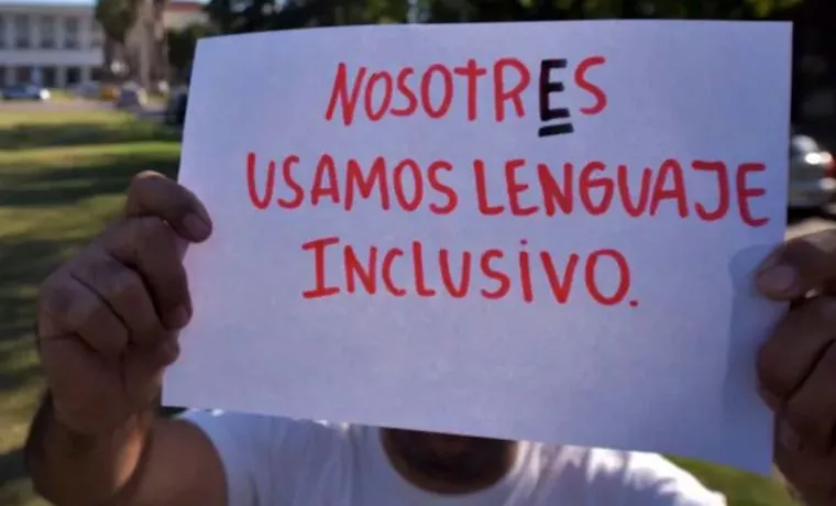 Lenguaje inclusivo