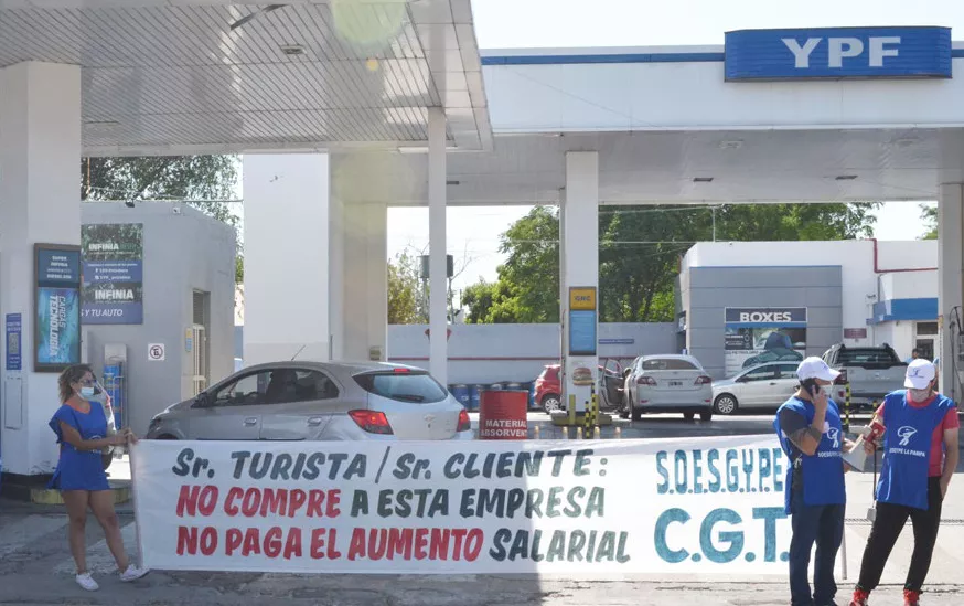 protesta YPF