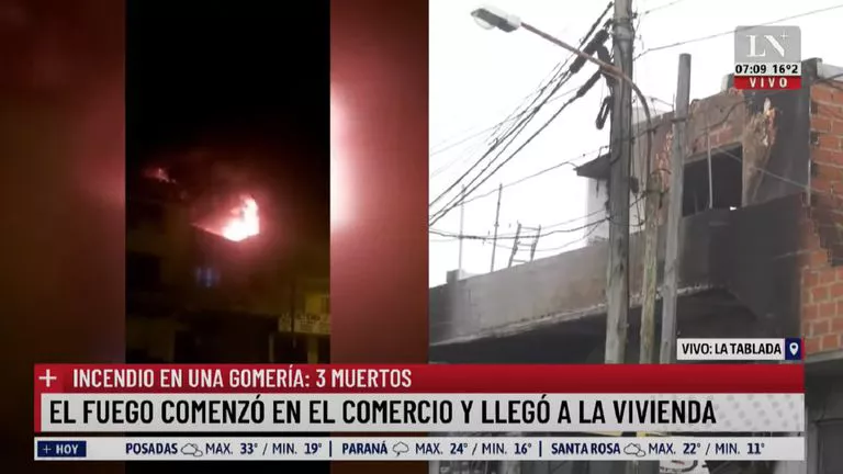 incendio la tablada