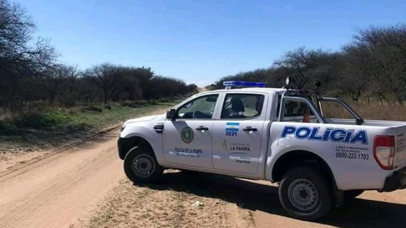 camioneta policía