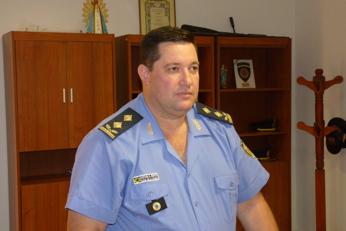 Comisario mayor Cristian Dupuy