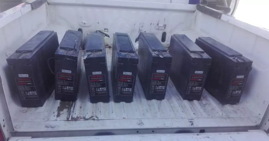 baterías recuperadas