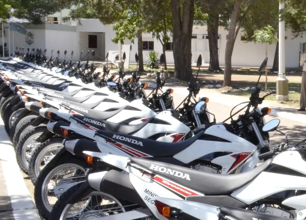 motos policia de la pampa
