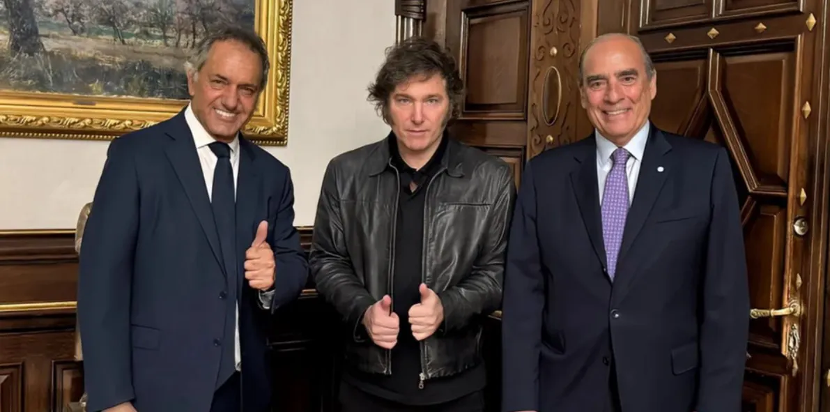 Milei Scioli Francos