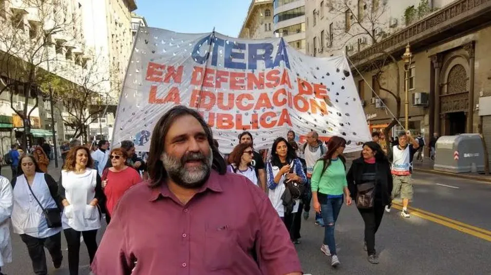 Baradel Marcha Docente