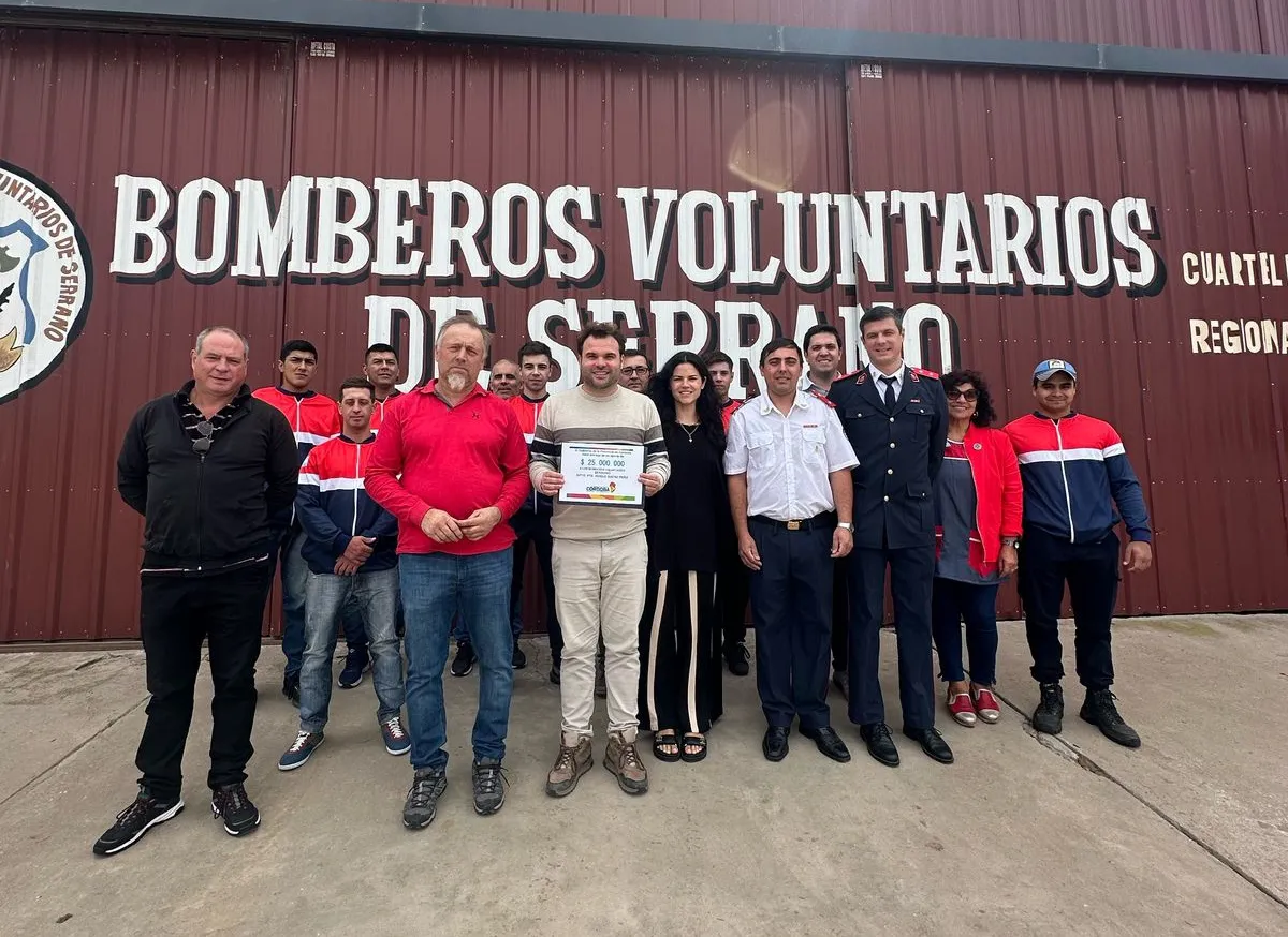 BOMBEROS SERRANO APORTE