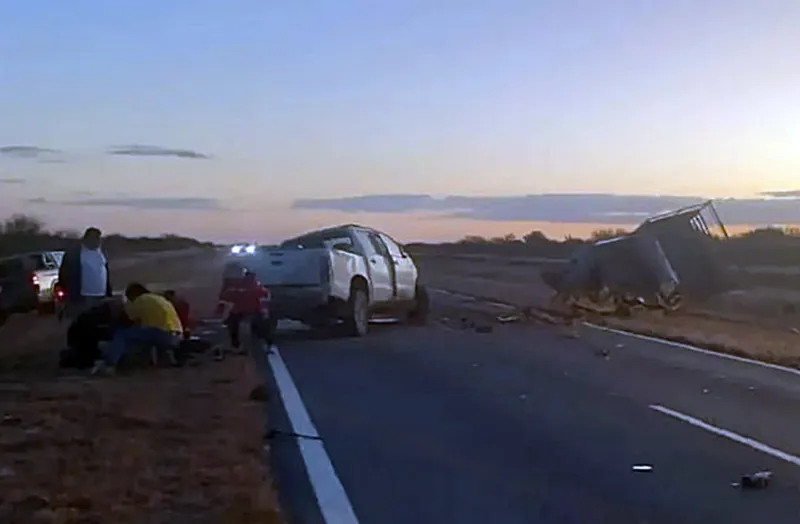 choque villa dolores