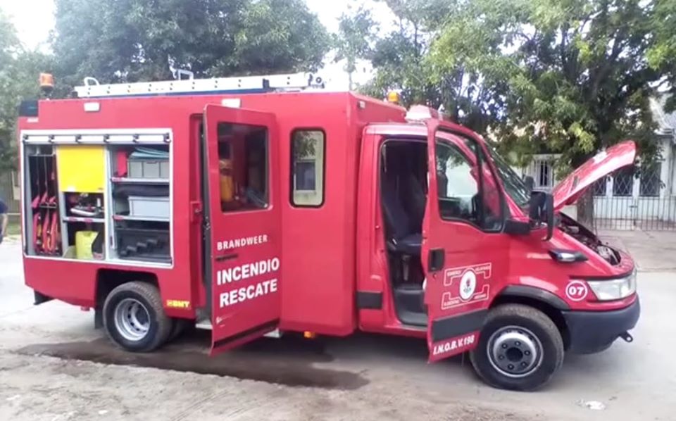 NUEVO MOVIL DE BOMBEROS 2020