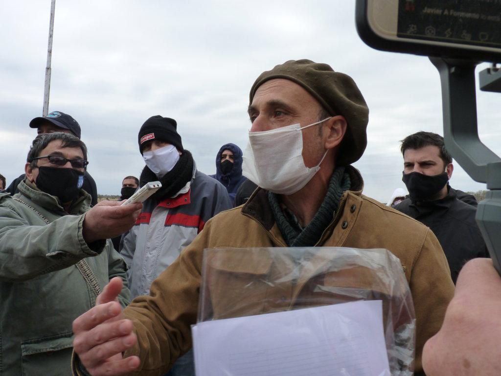 corte ruta 188 arco san luis