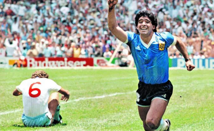 maradona Inglaterra