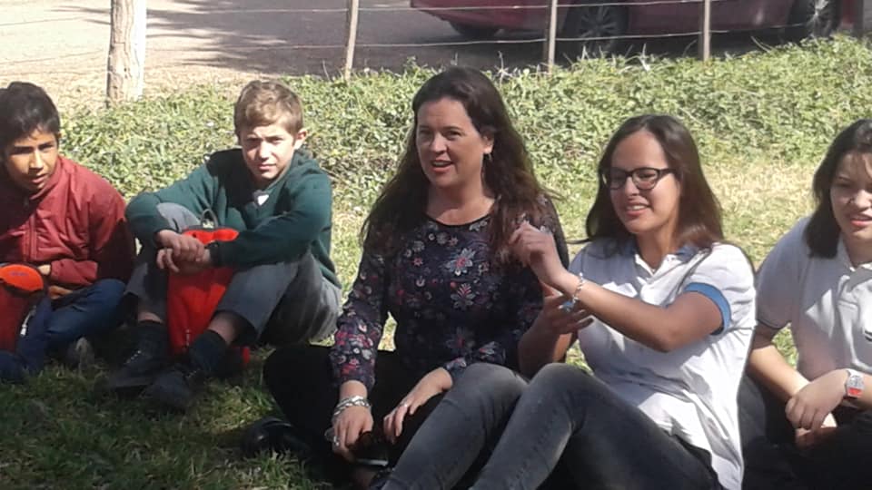 ALONSO CON LOS CHICOS