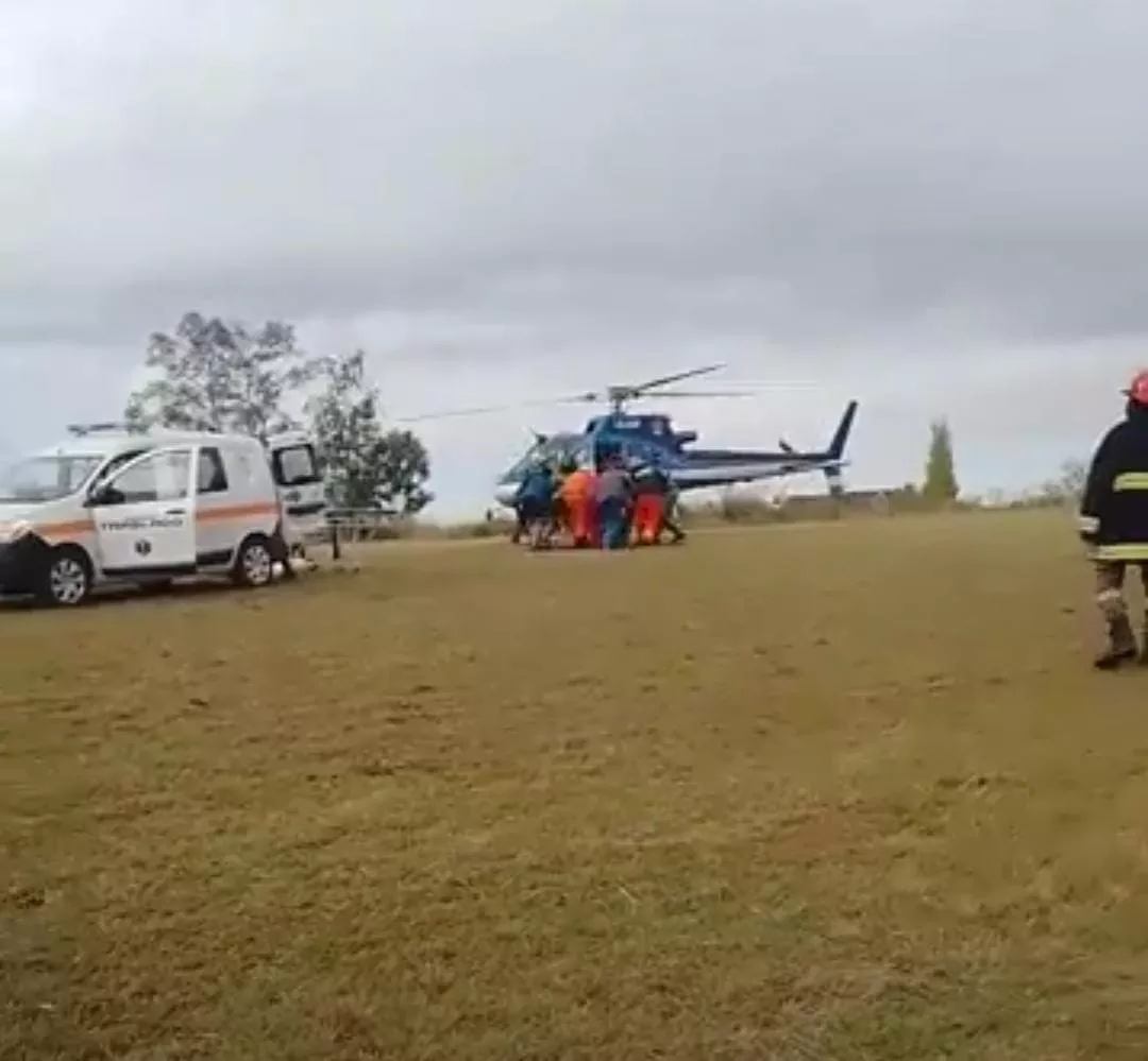 helicoptero sanitario