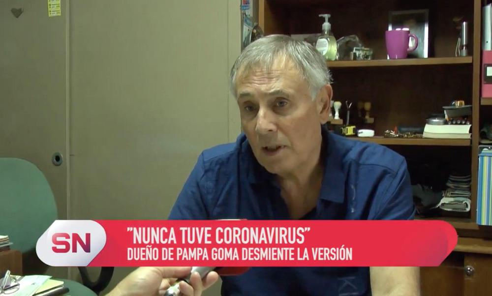 CORONAVIRUS EMPRESARIO PAMPA GOMA