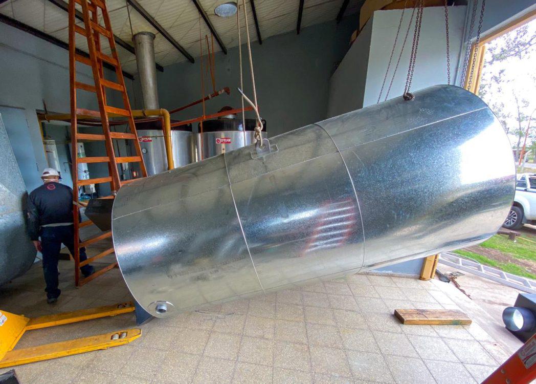 Nueva caldera pileta climatizada 1