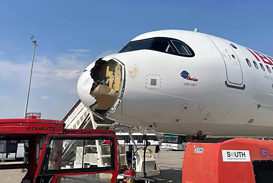 accidente avion iberia ave 4