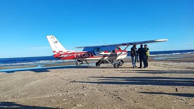 ATERRIZAJE NE PLAYA URUGUAY 1