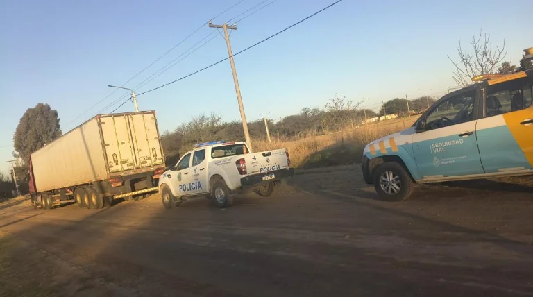 camión infracción