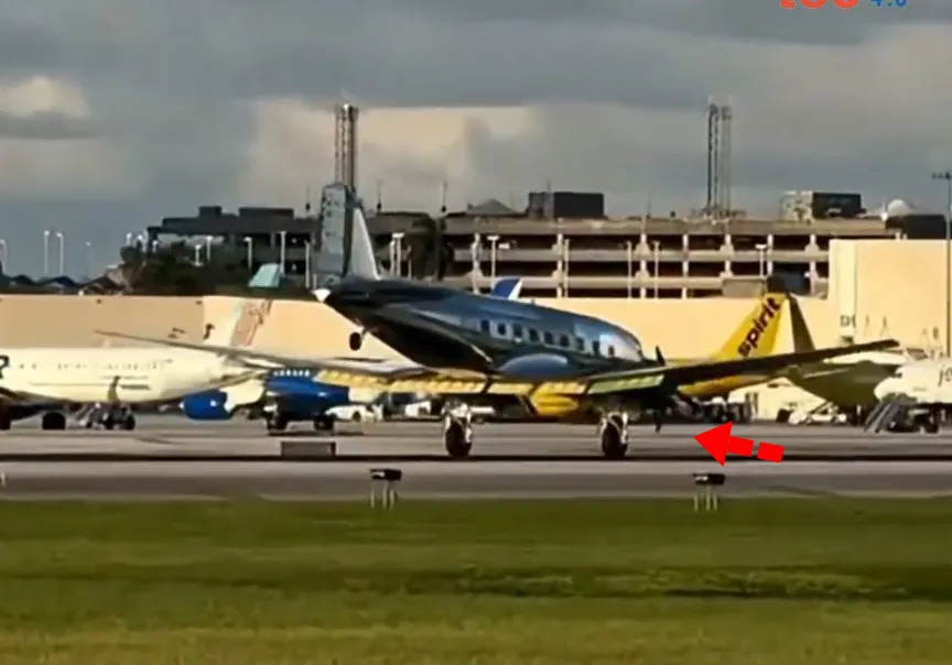 ATERRIZAJE EXIGIDO EN MIAMI FLECHA