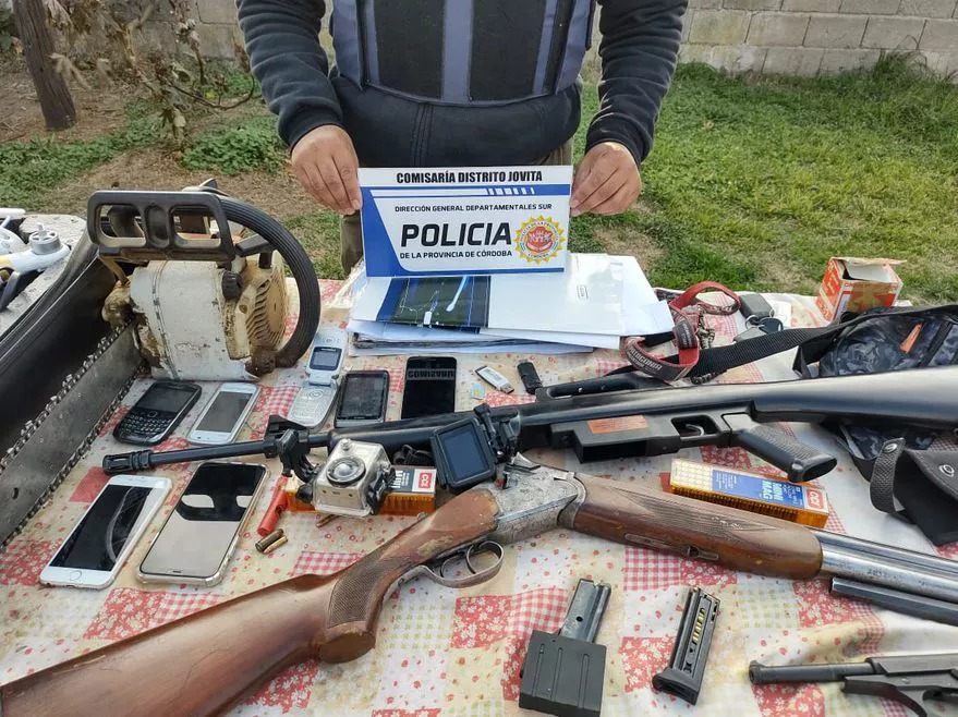 armas robo bolson
