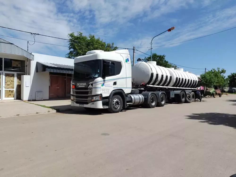 Camion inspeccionado