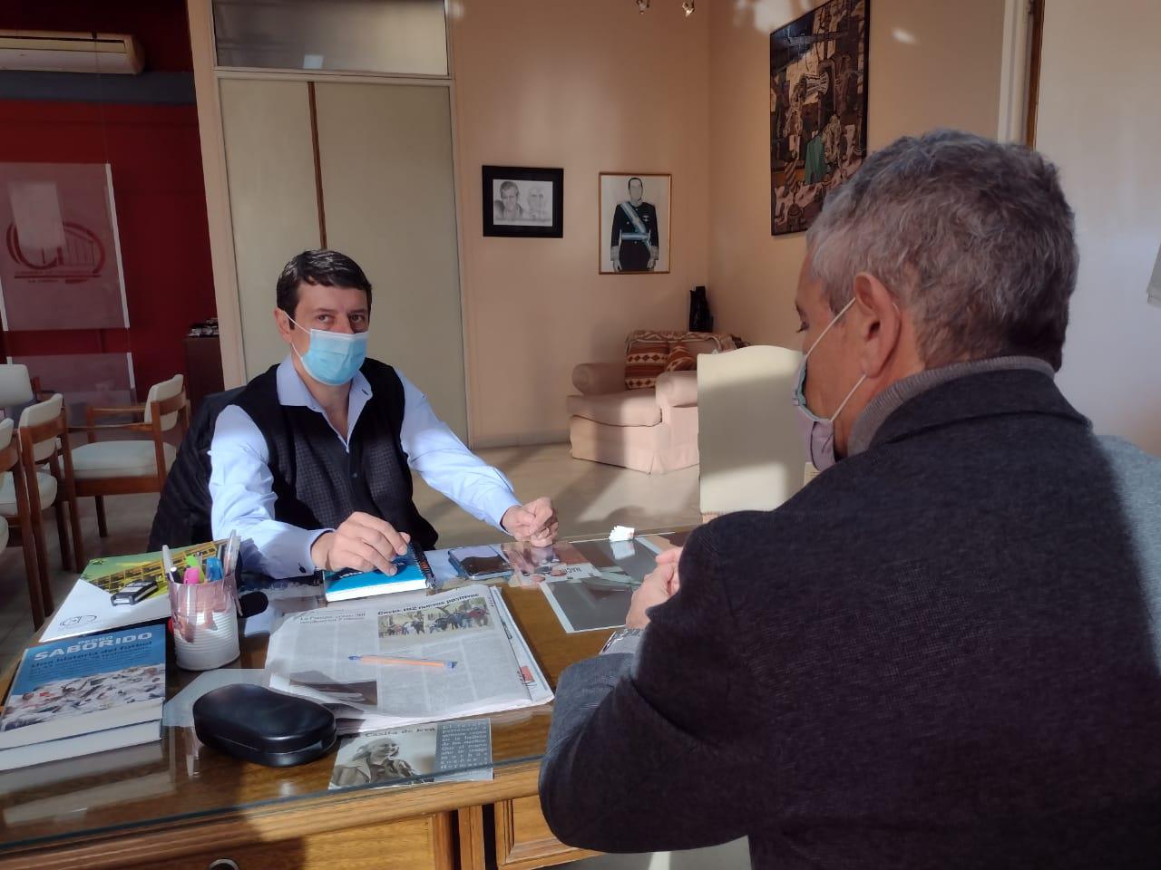 Fernandez con Rauschemberger