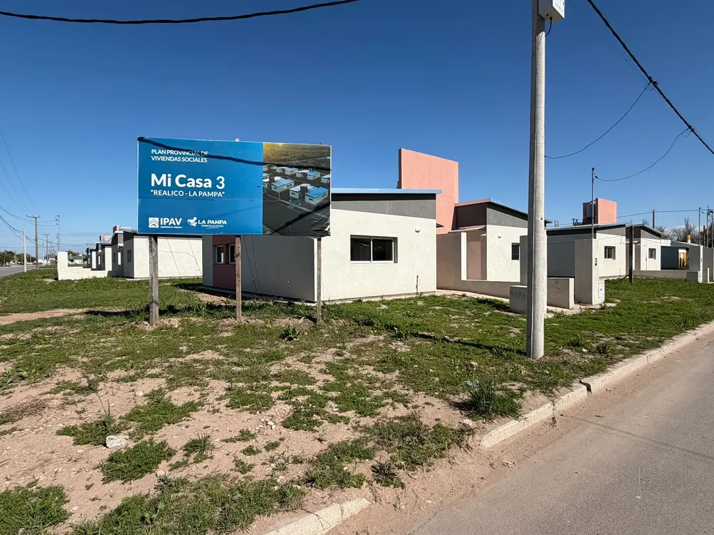 25 viviendas en Realicó 