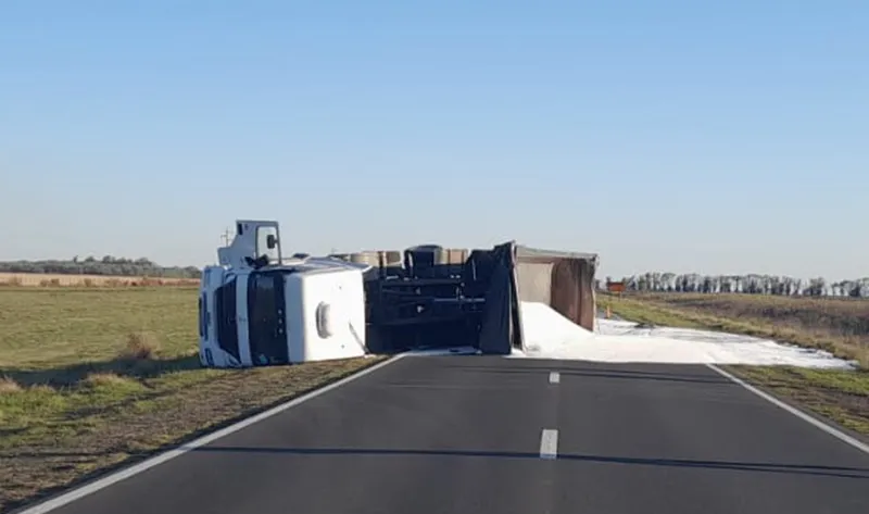 vuelco camión 2