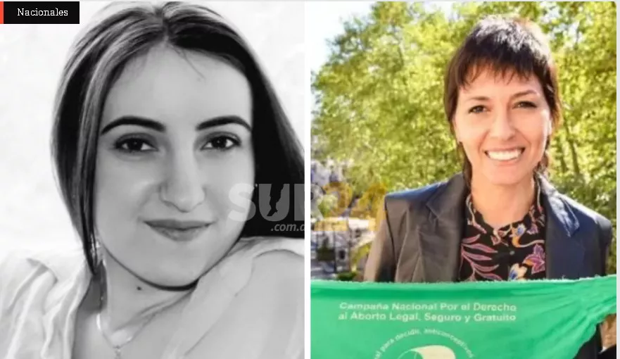 Mayra Mendoza y asesora