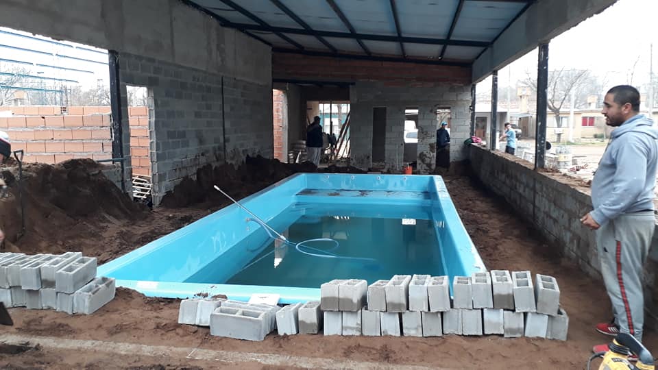 Instalación pileta climatizada 3