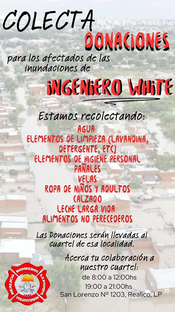 CAMPAÑA SOLIDARIA WHITE