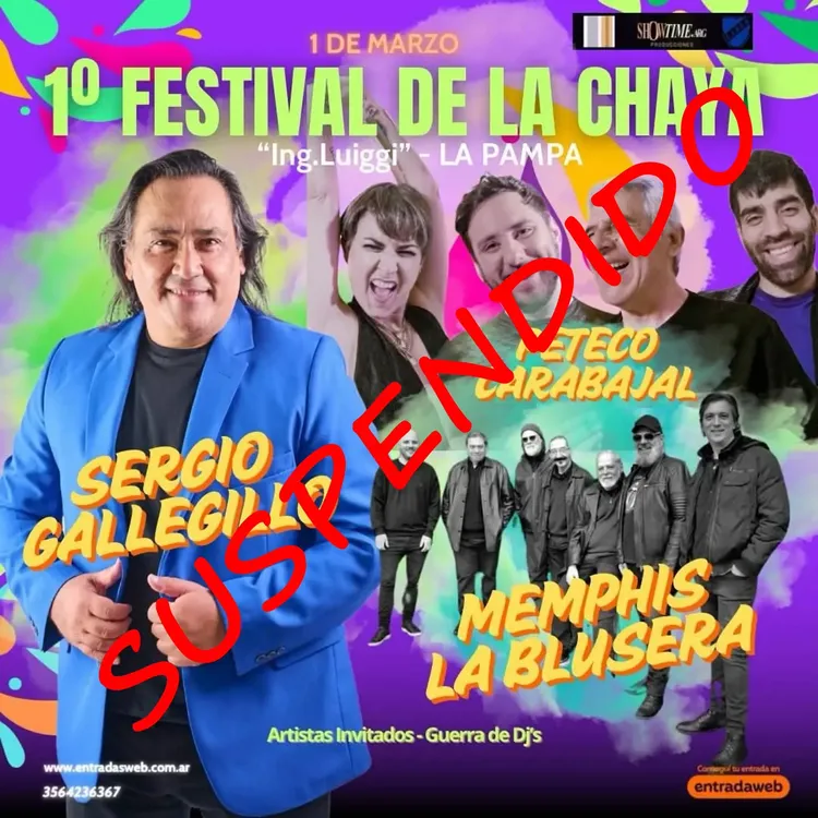 festival de la chaya SUSPENDIDO