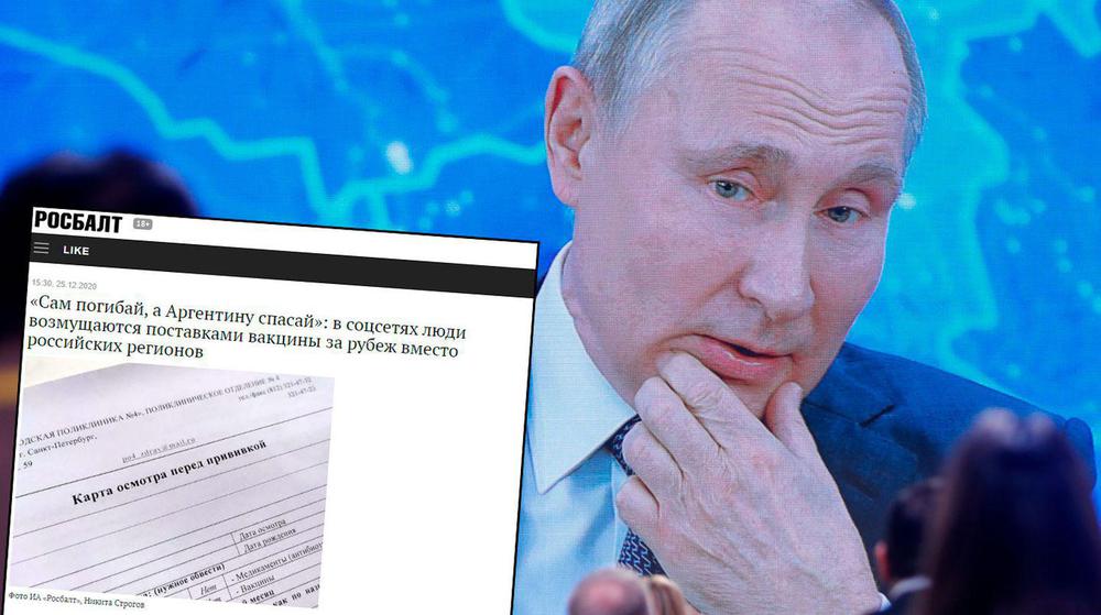 PUTIN RECORTE DIARIO