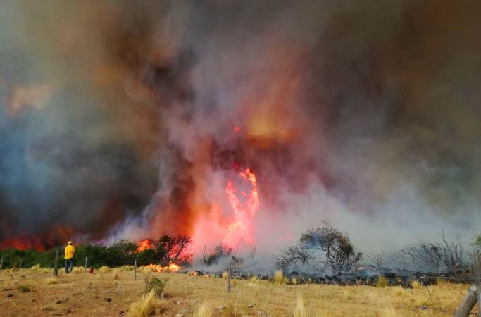 incendio Acha