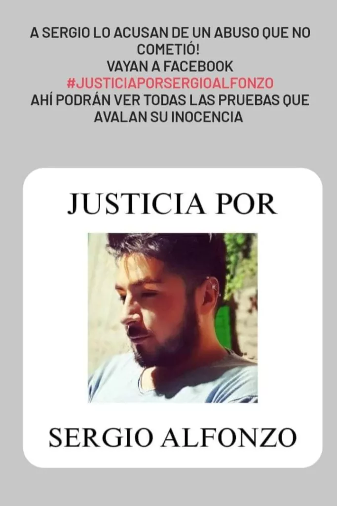 Justicia por sergio alfonzo