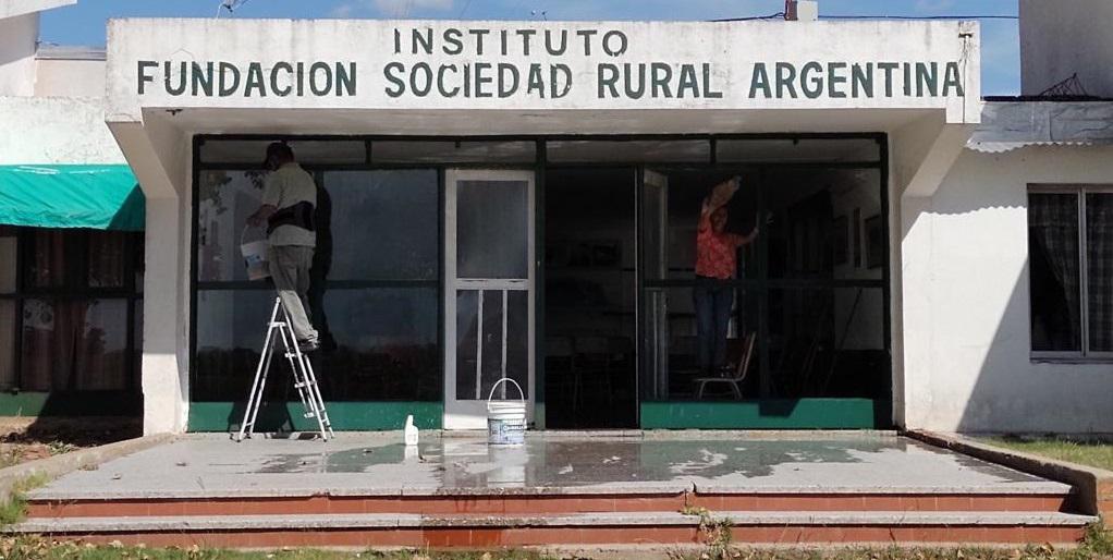 Colegio Agropecuario pintura fachada