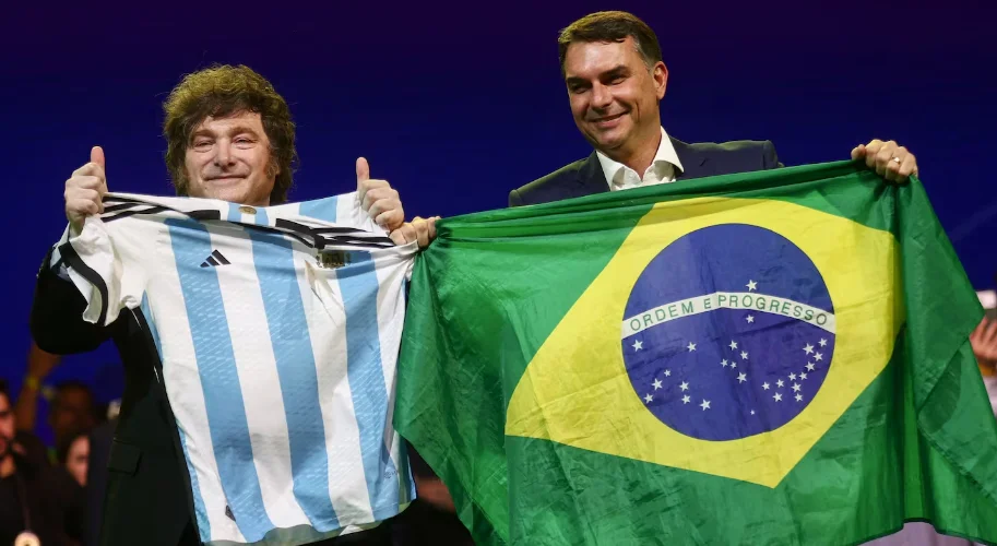 Milei Bolsonaro