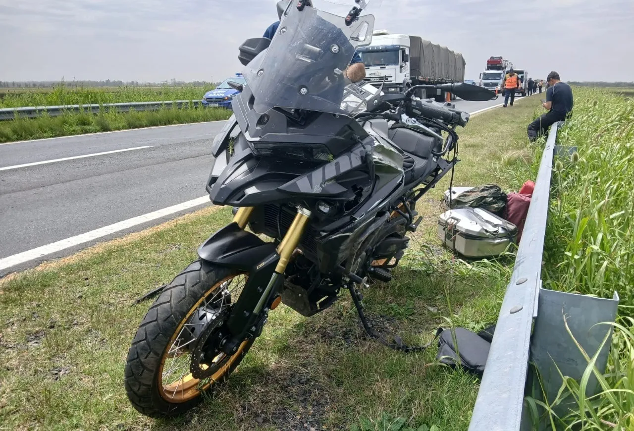 MOTO MUERTO RUTA 7 3