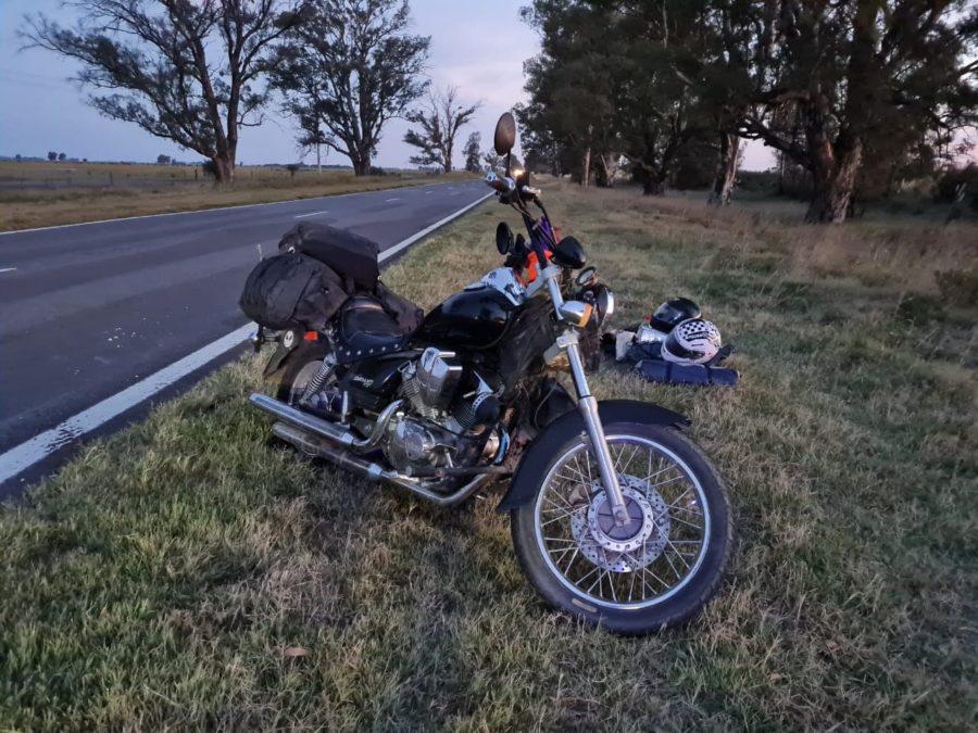 Moto padre e hija