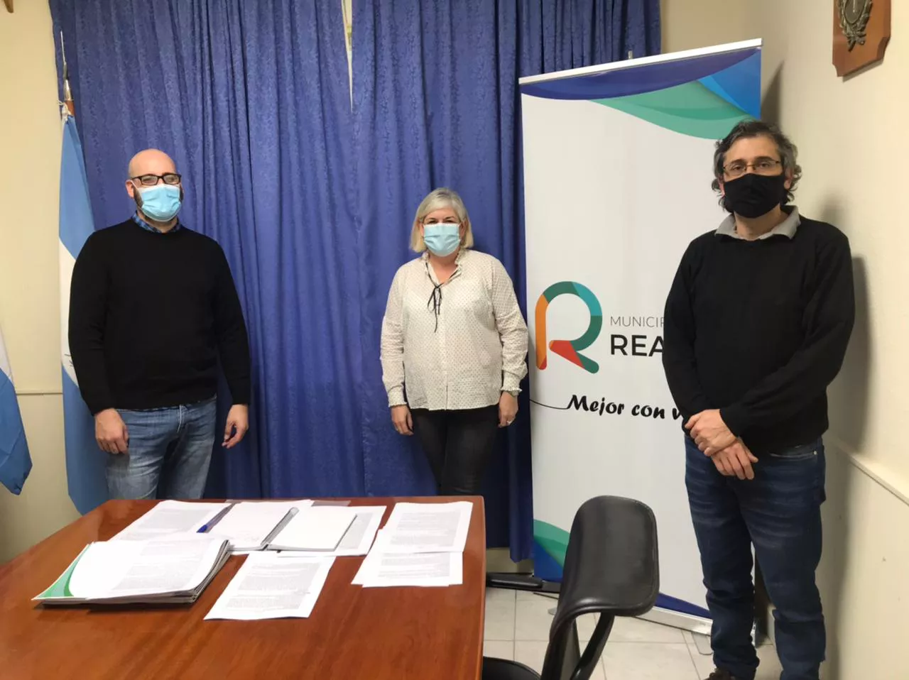 V. Bongiovanni. Lisandro Hormaeche Coord Gral. Javier Ayude Coord Local UNLPam Territorio.