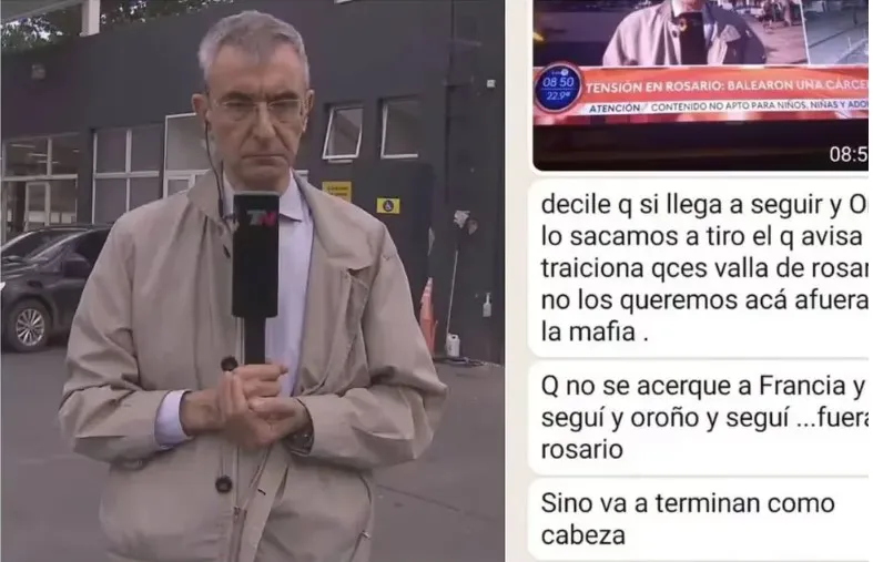 amenazas a castro rosario