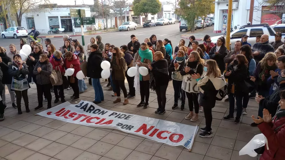 Nicolas Echeveste marcha tribunales Pampadiario