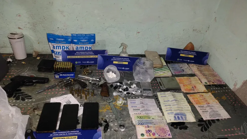 secuestro cocaina Catriló