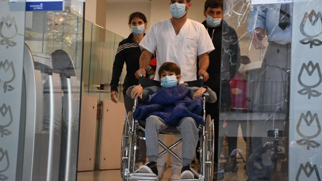 niño rosarino transplantado