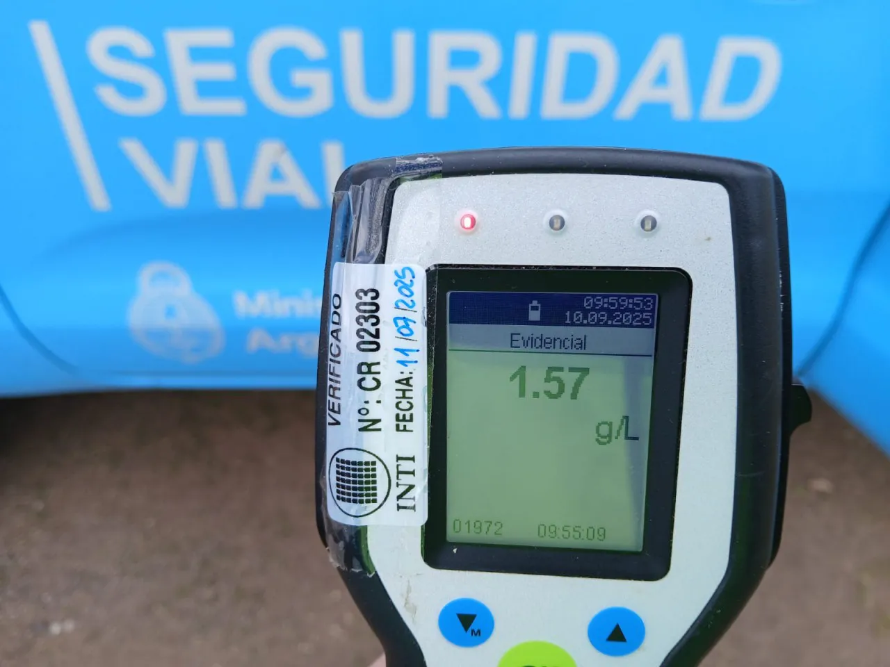 alcoholemia positiva