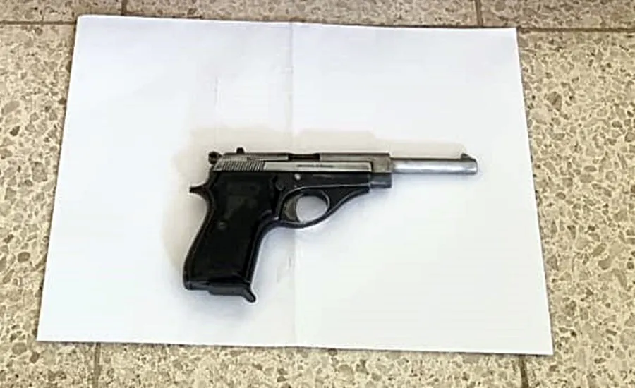 pistola robada parera