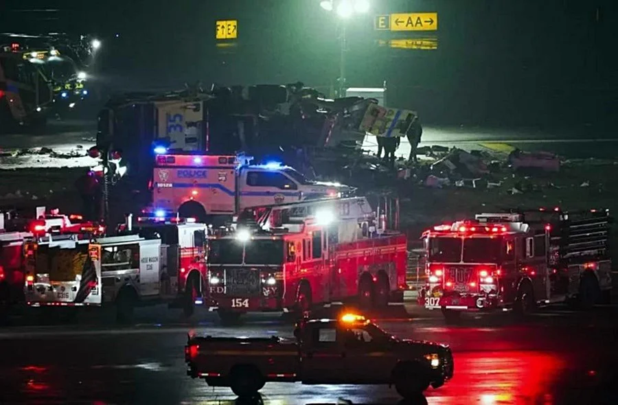 colisión avion con camion en la guardia