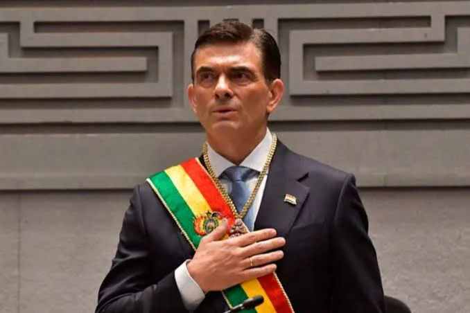 El presidente Rodrigo Paz Pereira.