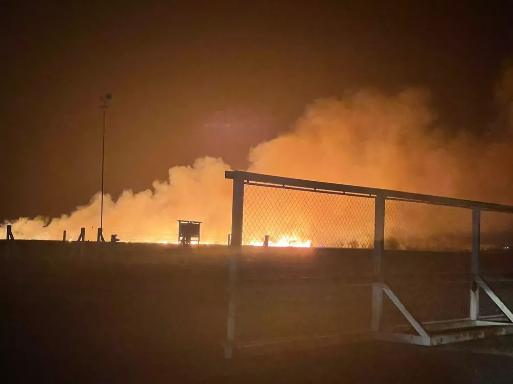 incendio aeropuerto pico